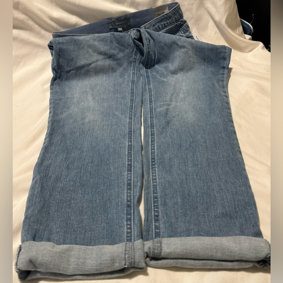 Wit & Wisdom Gemma 'Ab'Solution Girlfriend Jeans Blue Denim ~ Size 6 - Picture 9 of 10